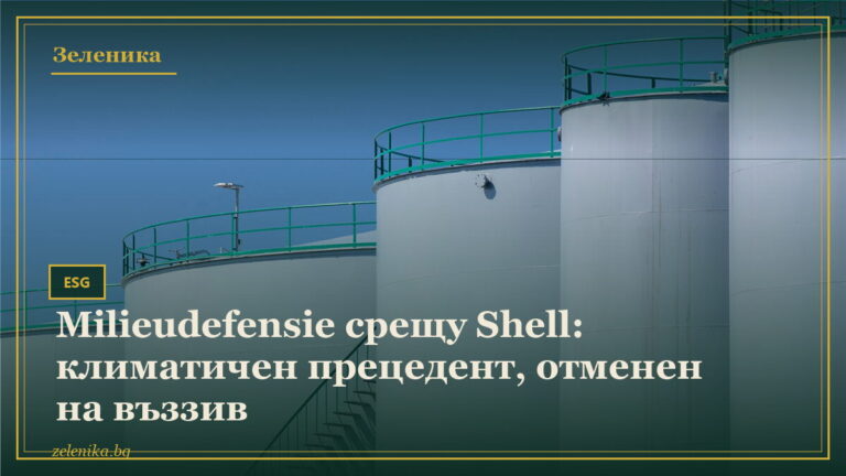 Milieudefensie срещу Shell: климатичен прецедент, отменен на въззив