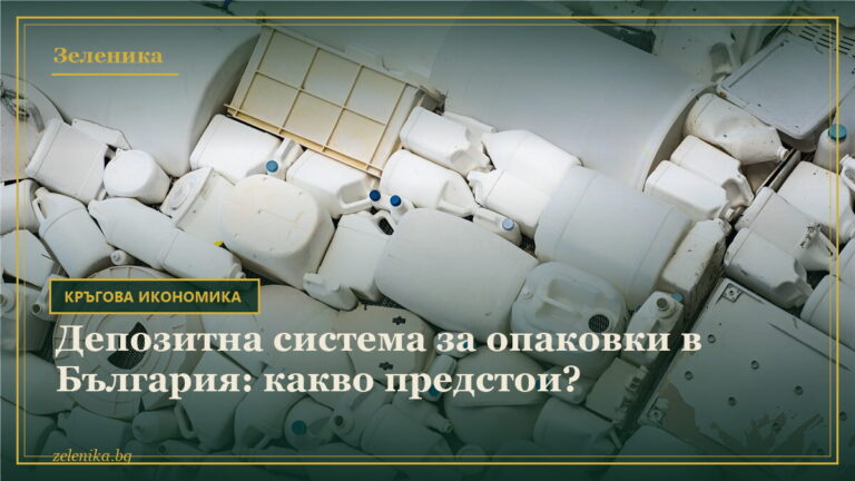 Депозитна система за опаковки в България: какво предстои?