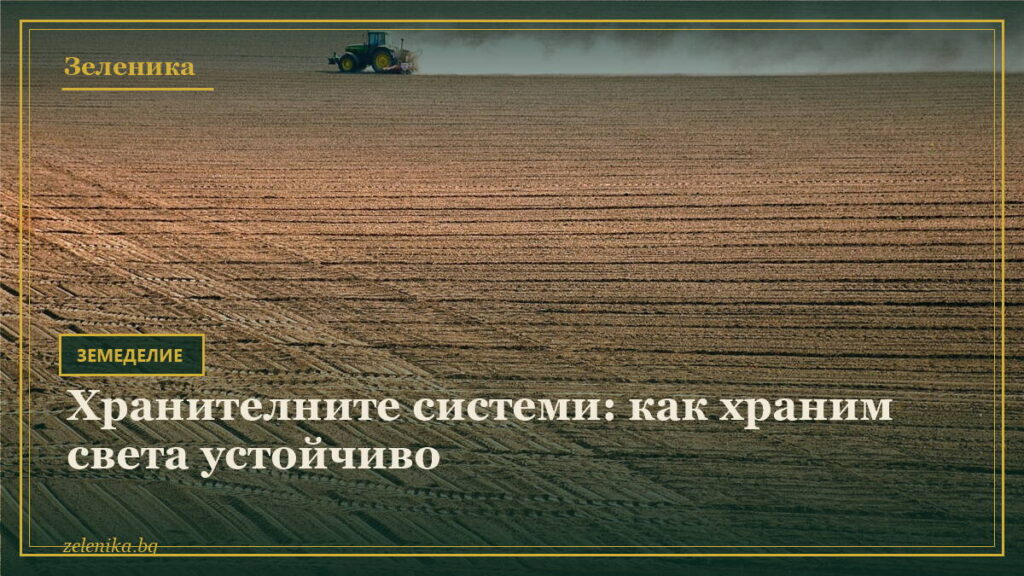 Хранителните системи: как храним света устойчиво