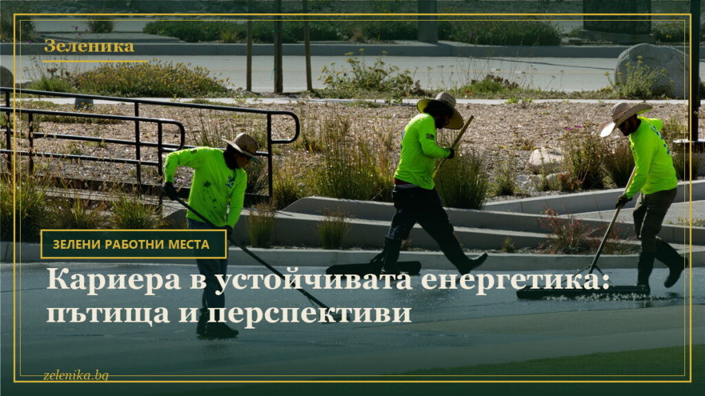 Кариера в устойчивата енергетика: пътища и перспективи