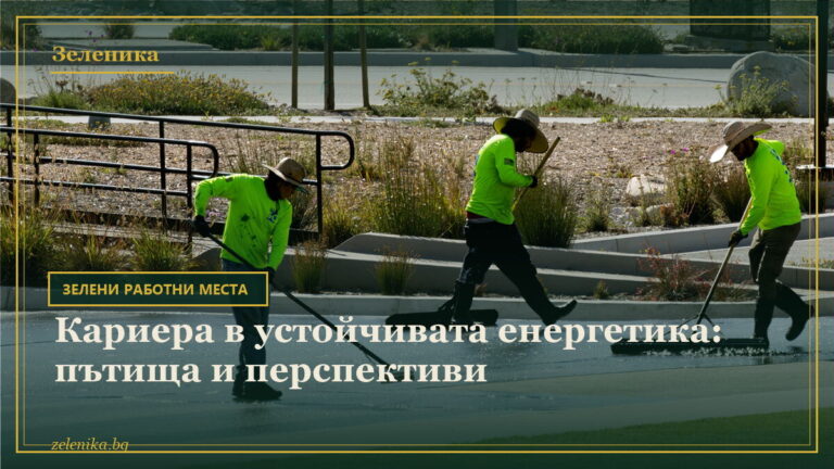 Кариера в устойчивата енергетика: пътища и перспективи