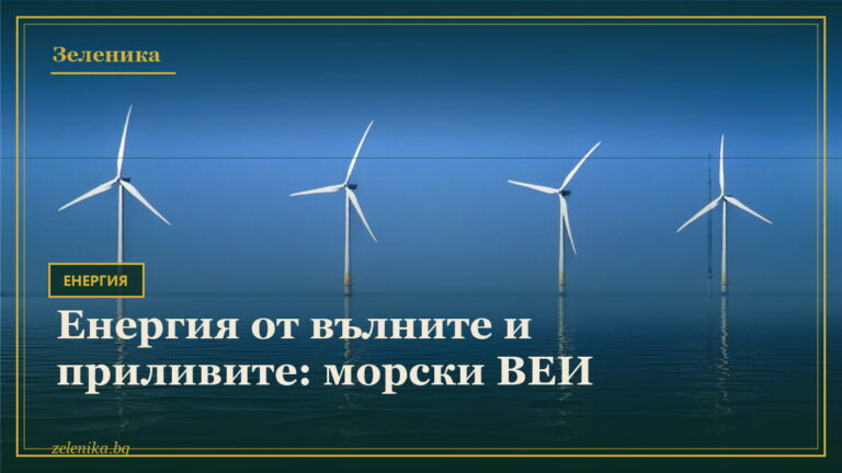 Енергия от вълните и приливите: морски ВЕИ