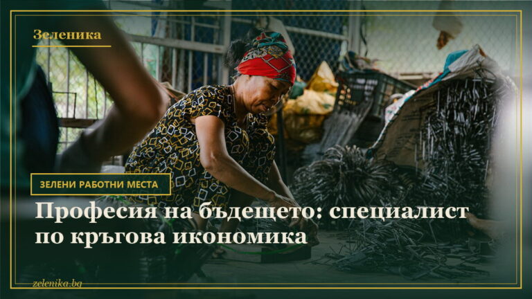 Професия на бъдещето: специалист по кръгова икономика