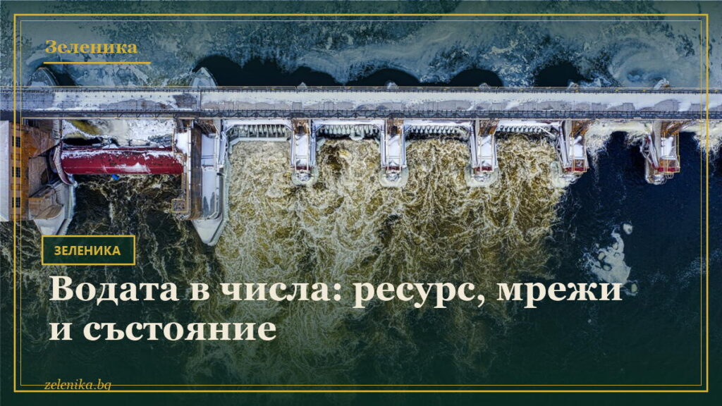 Водата в числа: ресурс, мрежи и състояние