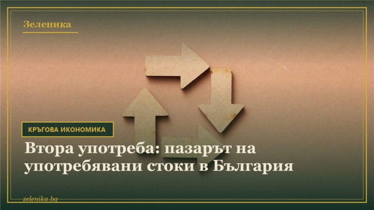 Втора употреба: пазарът на употребявани стоки в България